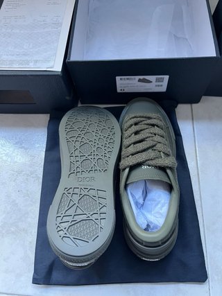 Zapatillas Dior B33 Verde Talla 43 Nuevas
