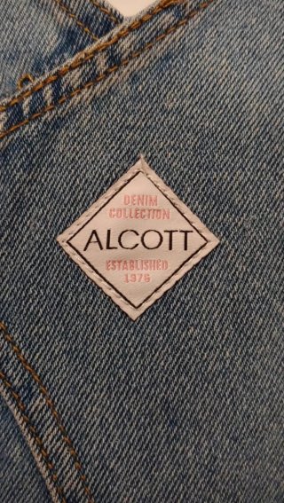 Peto falda denim azul claro Alcott