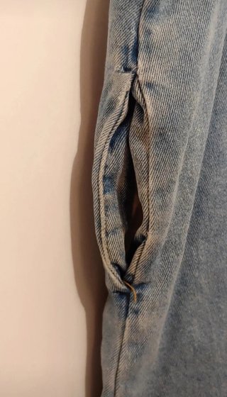 Peto falda denim azul claro Alcott