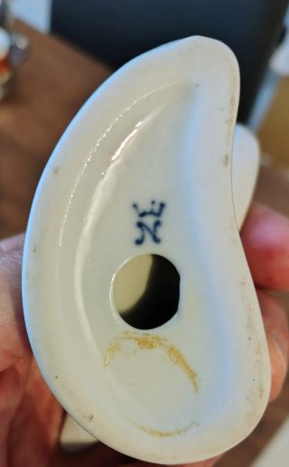 Coppia Delfini in Ceramica