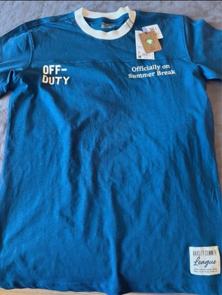 T-shirt OVS blu OFF-DUTY tg. 14/15 anni