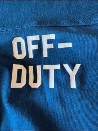 T-shirt OVS blu OFF-DUTY tg. 14/15 anni