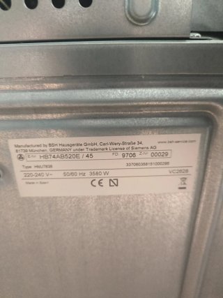 Horno pirolítico Siemens