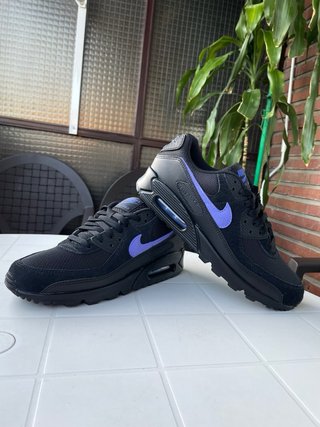 Nike Air Max 90 Negro/Morado