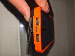 ADDTOP Power Bank Solar 25000mAh