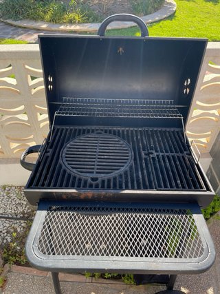 Barbacoa de leña Kingstone Negra