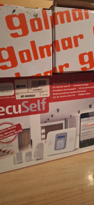 Kit Alarma Inalámbrico + 2 cámaras