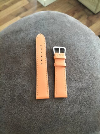 Correa de piel para reloj nueva