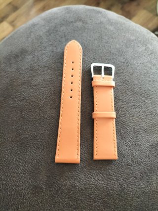 Correa de piel para reloj nueva