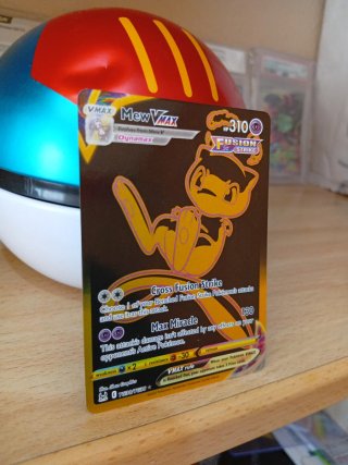 🇬🇧Mew VMAX Fusion Strike Carta Pokémon