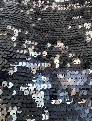 Chaqueta de lentejuelas manga larga