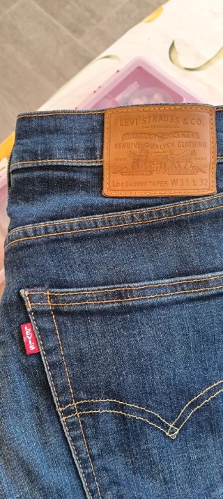 Levi's Skinny Taper W31 L32 Vaqueros Azules
