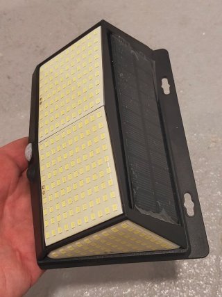 Luz LED Solar Exterior 2uds