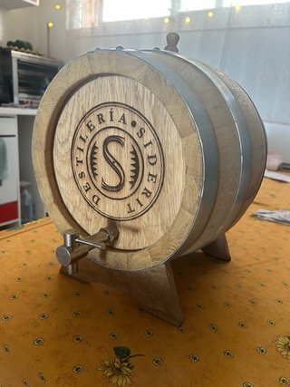 Barril de vermut con grifo 10lts