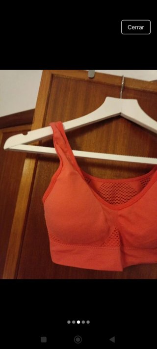 Sujetador deportivo talla M