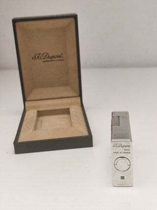 Encendedor S.T. Dupont Ligne 1 Plata (Vintage)