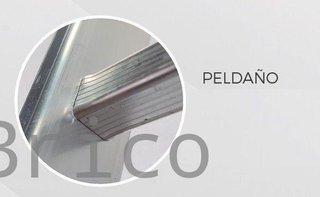 Escalera Aluminio Elite 3x14 - 4+4+4 M - 73-90-73x30mm