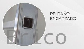 Escalera Aluminio Elite 3x14 - 4+4+4 M - 73-90-73x30mm