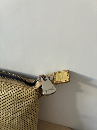 Bolso Bimba y Lola Beige Perforado