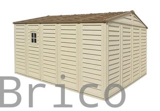 Caseta PVC Woodbridge Plus 405x324x233 cm - Duramax