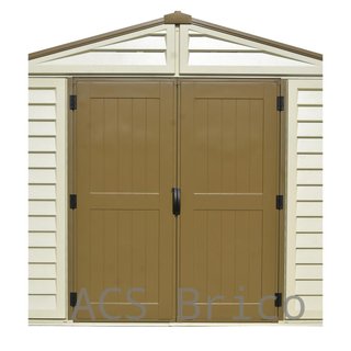 Caseta PVC Woodbridge Plus 405x324x233 cm - Duramax