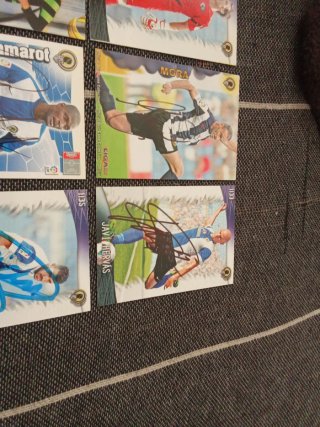 Cromos firmados Hércules CF