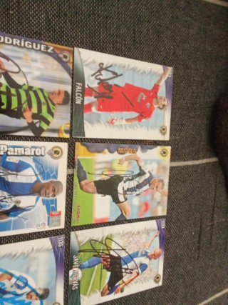 Cromos firmados Hércules CF