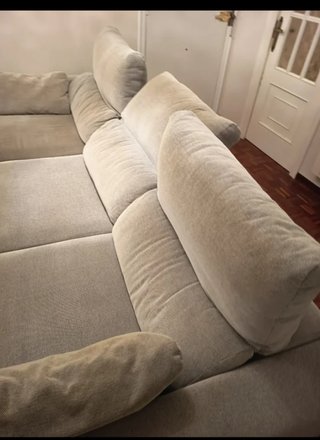 Sofá Chaise Longue Canapé Tela