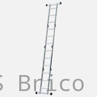 Escalera Multiflex Aluminio Profesional 4x3 Peldaños