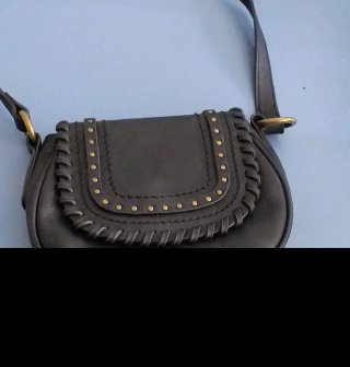 Bolso Negro Vintage Mujer