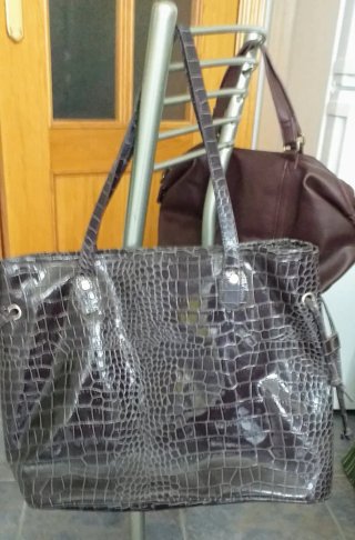 Bolso Negro Vintage Mujer