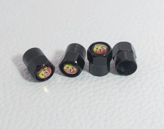 Abarth 4 Tapones de Neumáticos Llantas Ruedas