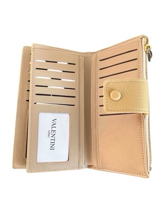 Portafoglio donna Valentini Gino beige
