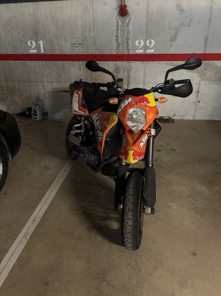 KTM 950 SM Supermoto Naranja