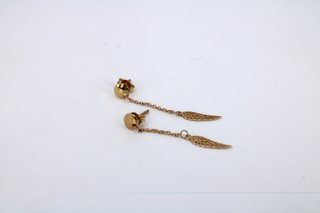 Pendientes Largos 18K.1,14gr.Ref: 043-04-00031.