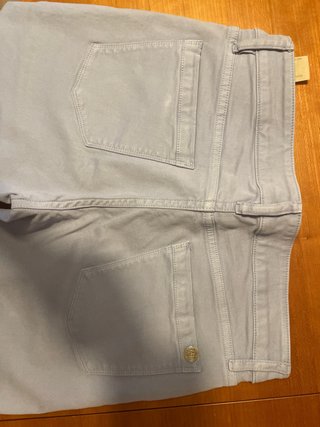 Pantalones Massimo Dutti turquesas