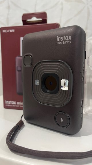 Instax Mini Liplay con Funda Transparente
