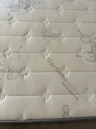 Colchón Nuevo Matrimonio 135cm Carbono Activo