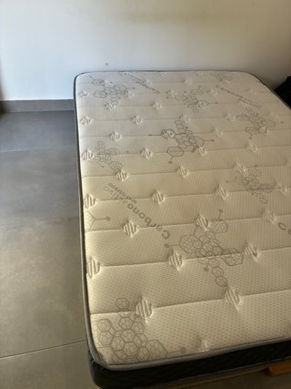 Colchón Nuevo Matrimonio 135cm Carbono Activo