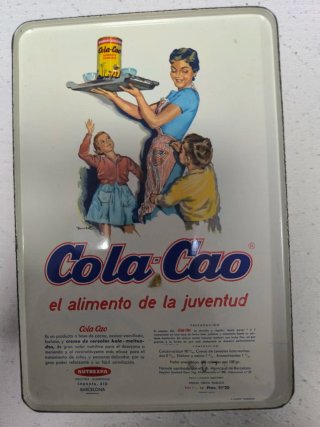 LATA  COLA CAO VINTAGE