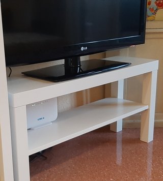 Mesa TV Ikea Blanca