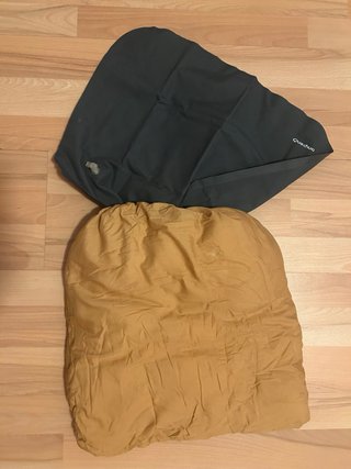 Almohada de viaje Quechua + almohada hinchable