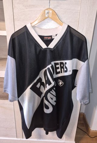 Camiseta Beisbolera Raiders XL