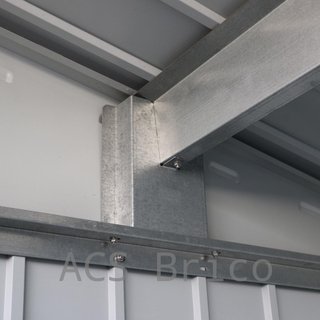 Caseta Metálica Palladium 181x249x231 cm - Duramax