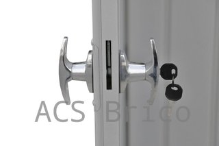 Caseta Metálica Palladium 181x249x231 cm - Duramax
