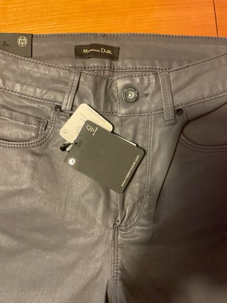 Pantalones Massimo Dutti grises talla S