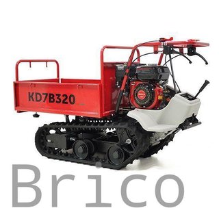 Carretilla Dumper Oruga Kuril 7 Hp KD7B320