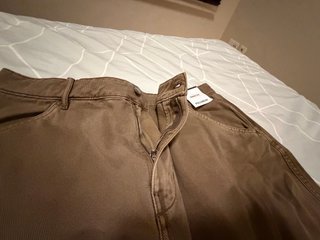 Pantalón cargo baggy Pull&Bear marrón talla 44