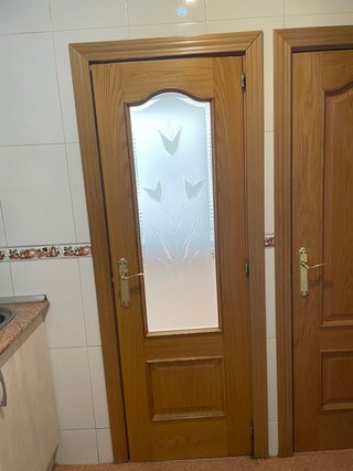 Puerta madera 1,90 x 73 con marco