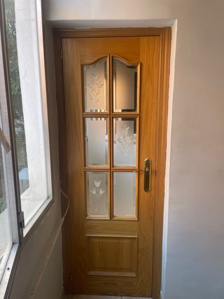 Puerta madera 1,90 x 73 con marco